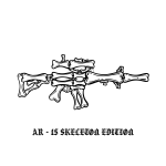 Ar - 15 Skeleton Edition
