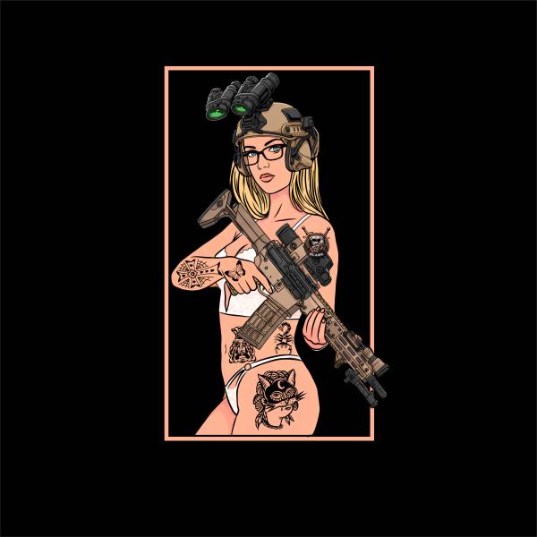 Tactical Character Illustration