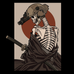 Samurai Skeleton